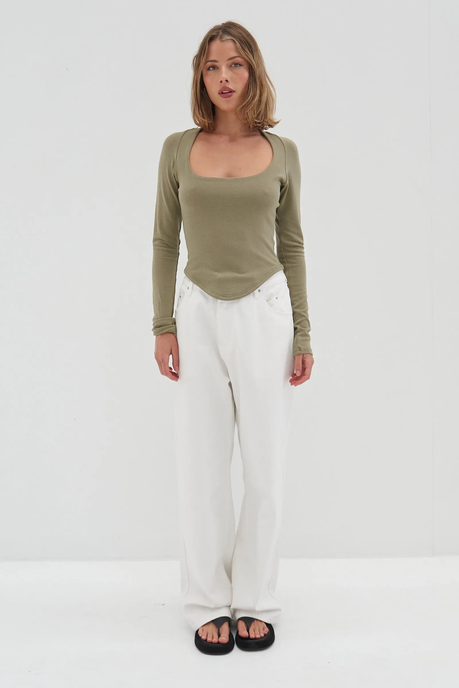 Ryleigh Top - Khaki