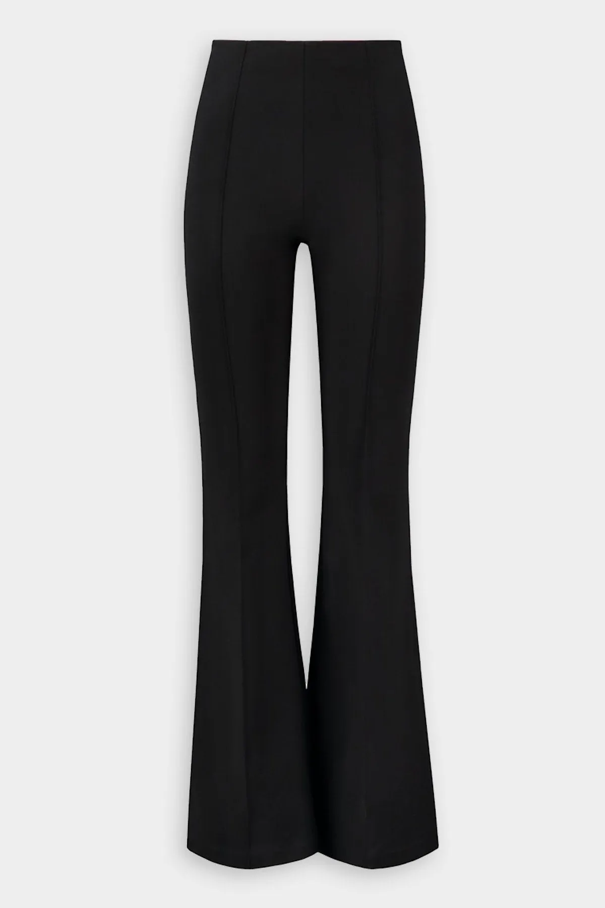 Savanna Flared Stretch Pants in Black