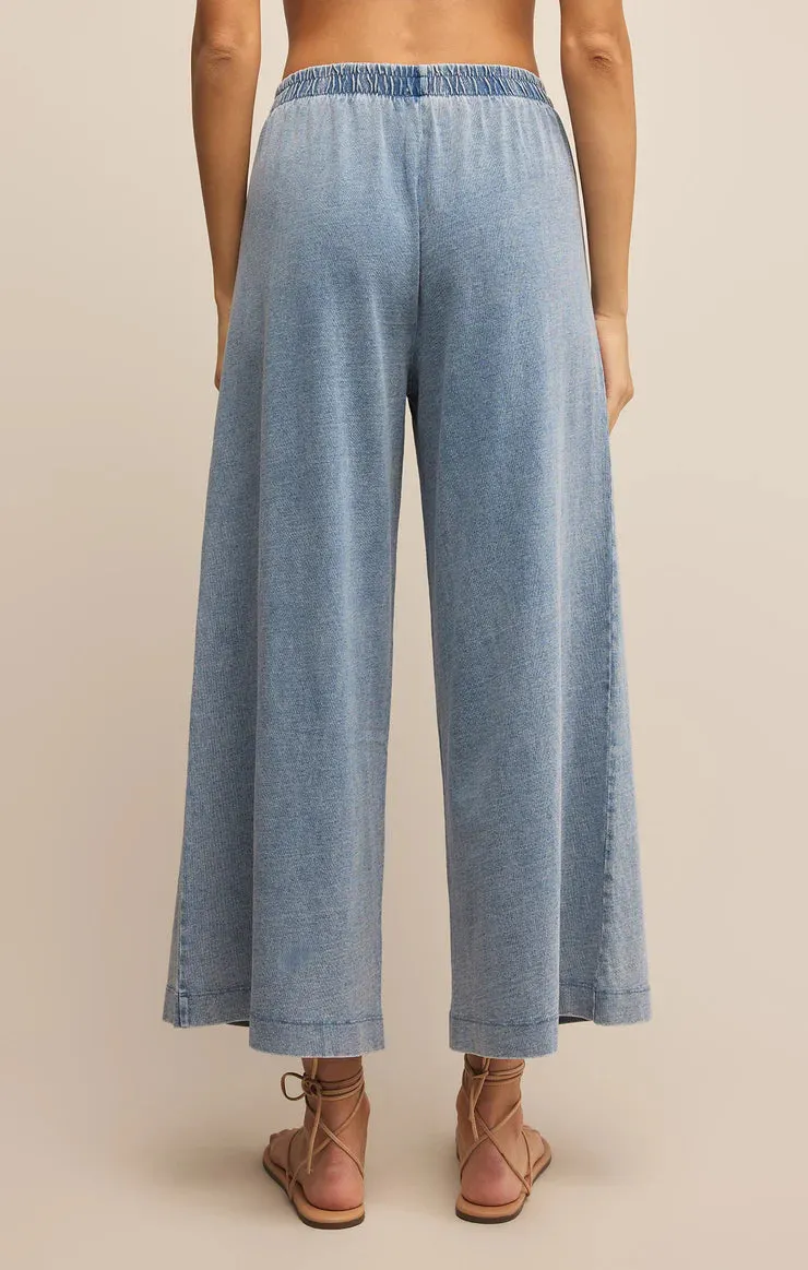 Scout Jersey Denim Pant-Medium Indigo