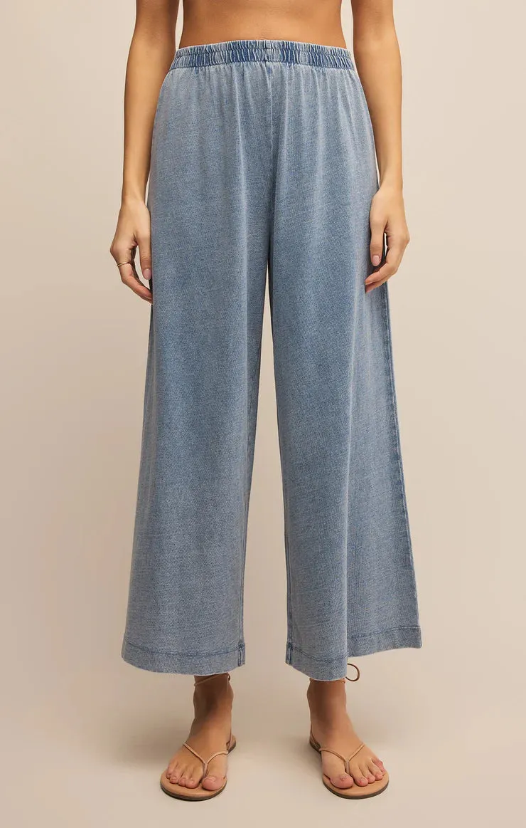 Scout Jersey Denim Pant-Medium Indigo