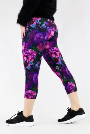 Serenity Flora - Casual - Capri Leggings