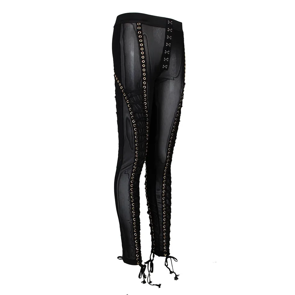 Sexy Anniversary Pants Lace up