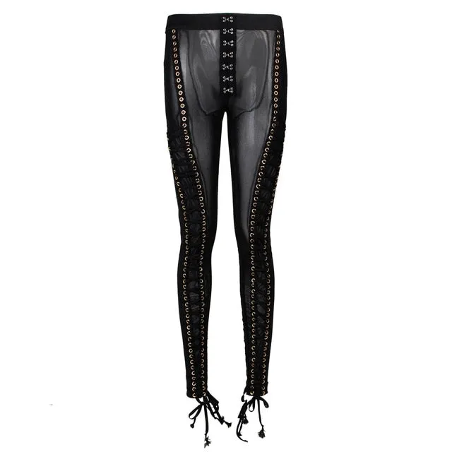 Sexy Anniversary Pants Lace up