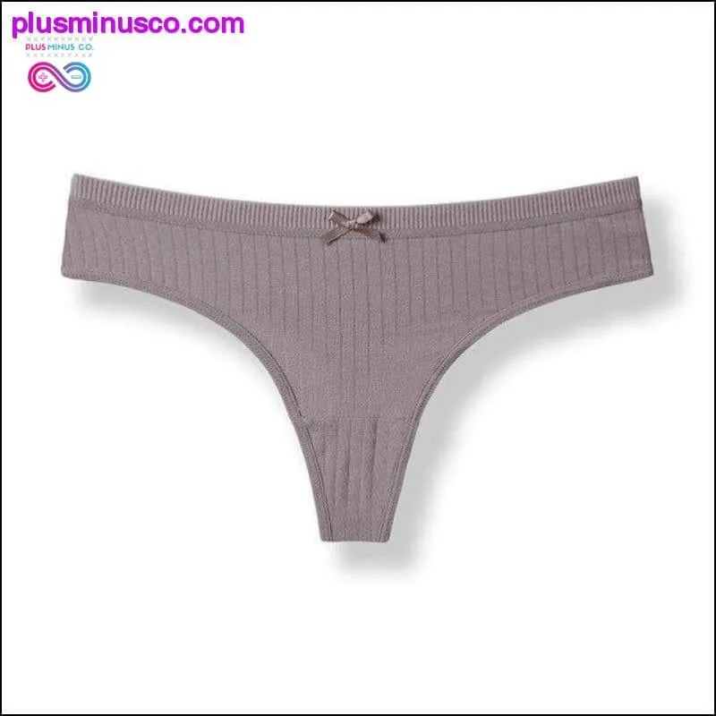Sexy Thongs Yoga Shorts Women Antibacterial Cotton Seamless