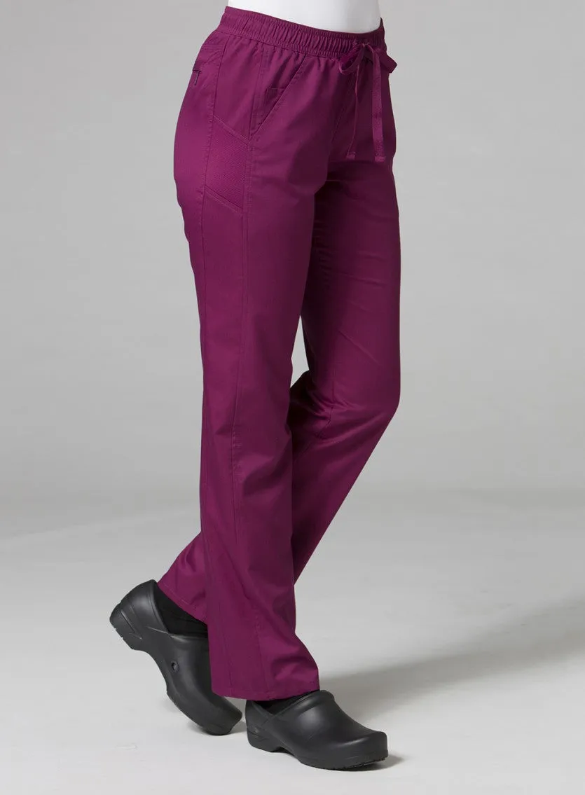 Sporty Mesh Panel Pant