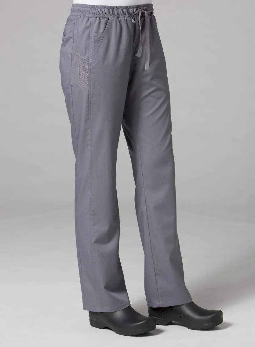 Sporty Mesh Panel Pant