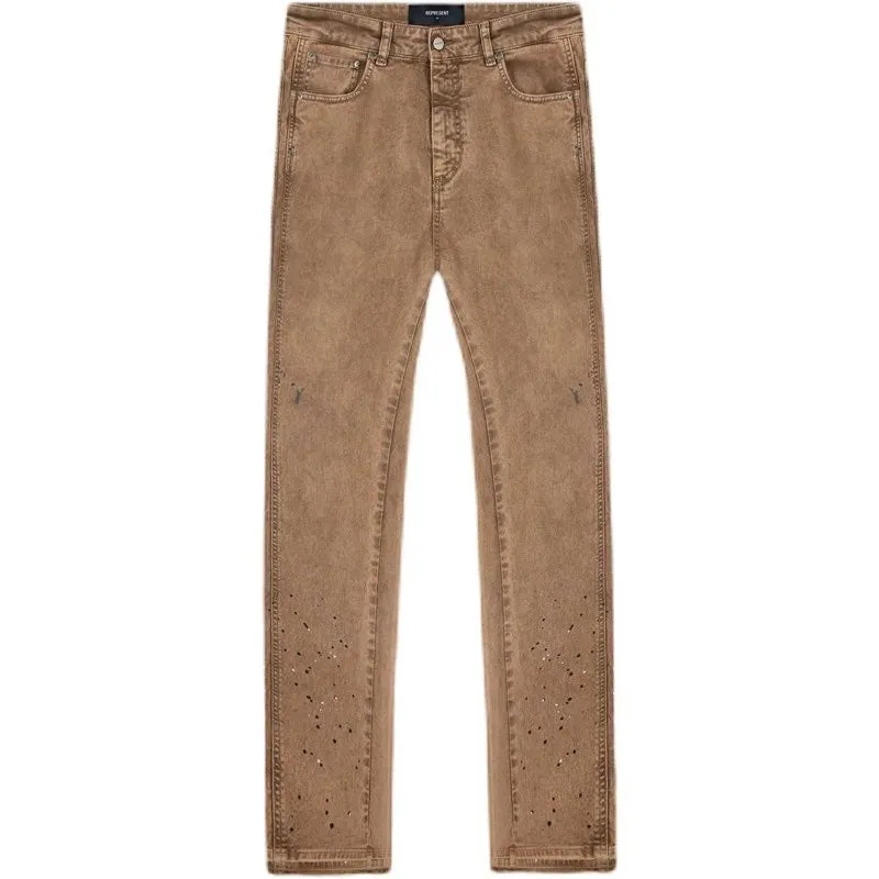Straight Leg Denim - Dust