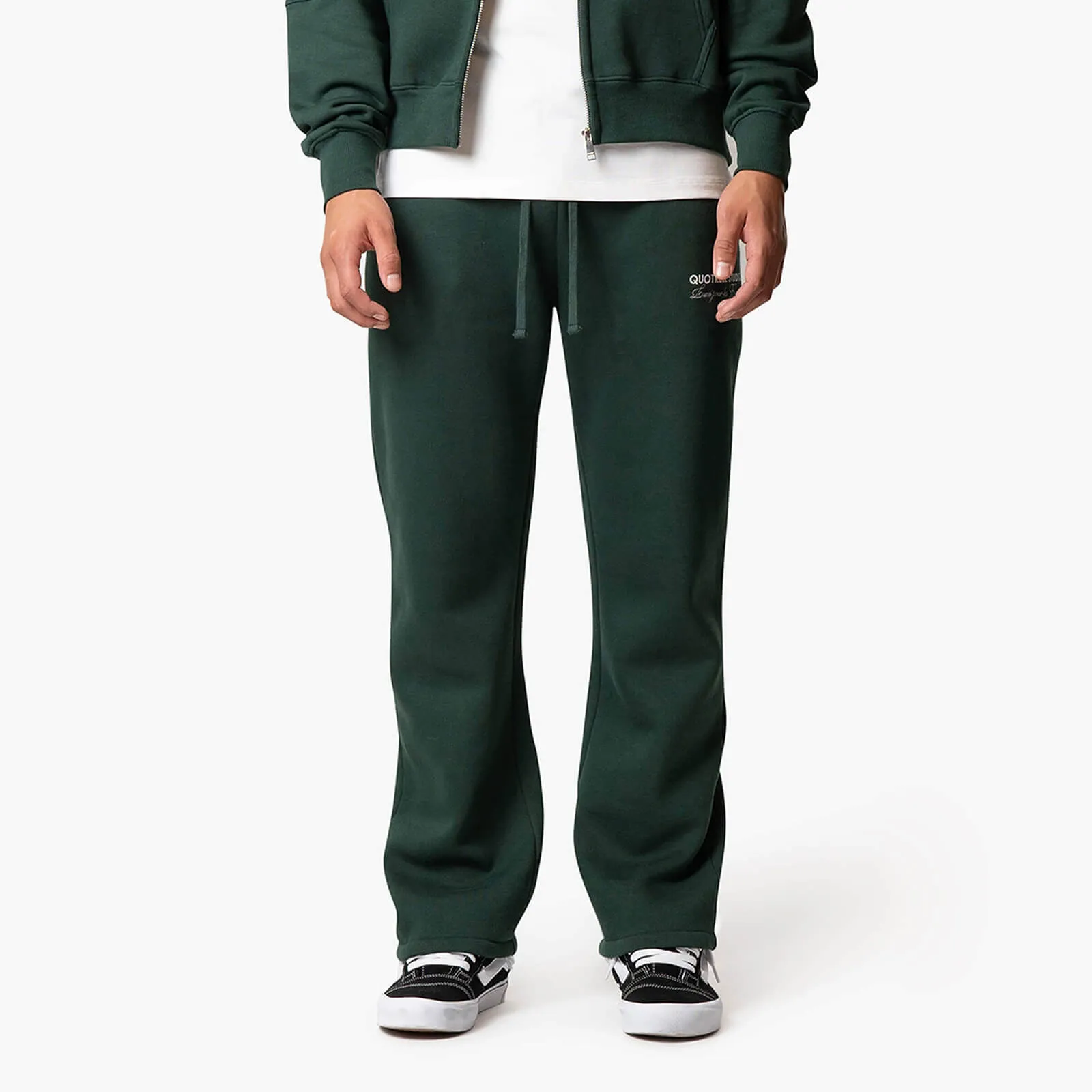 STUDIOS PANTS | PETROL/WHITE