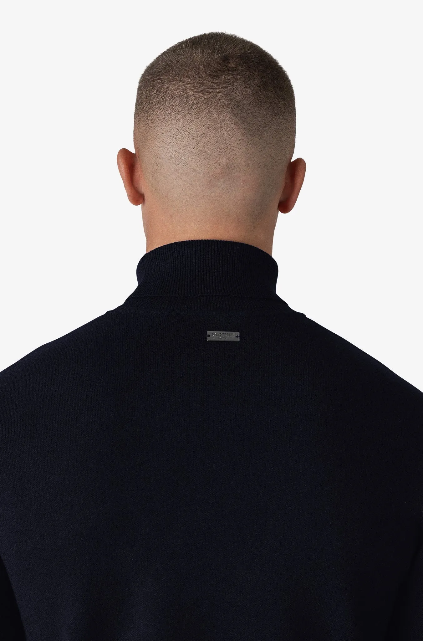 TORRO KNITTED SWEATER | NAVY