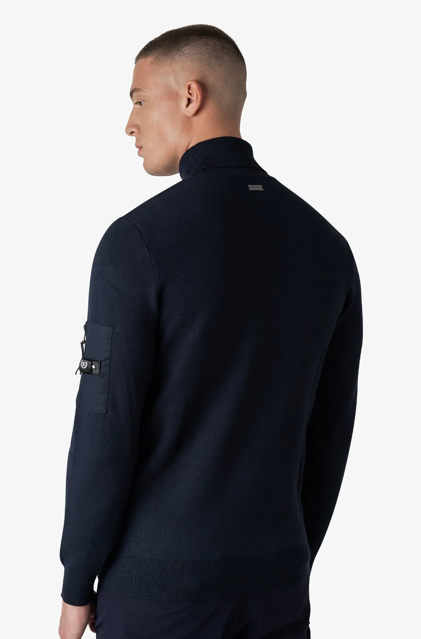 TORRO KNITTED SWEATER | NAVY