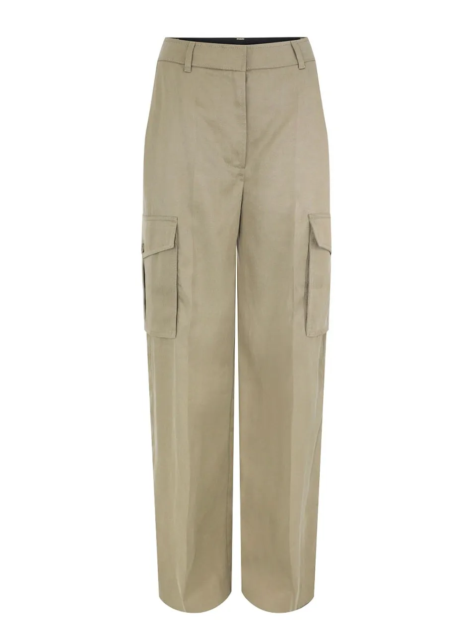 Ulla Johnson Aelin Pant in Driftwood