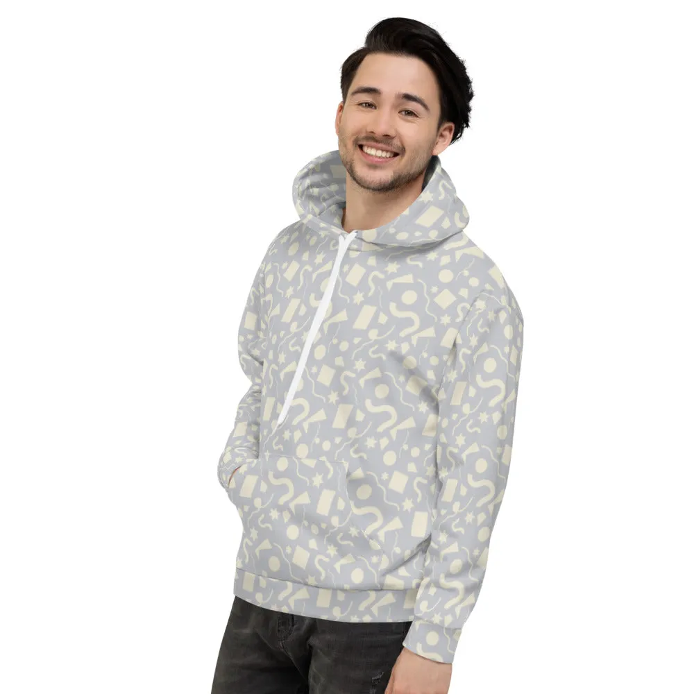 Unisex Hoodie, Silver Memphis