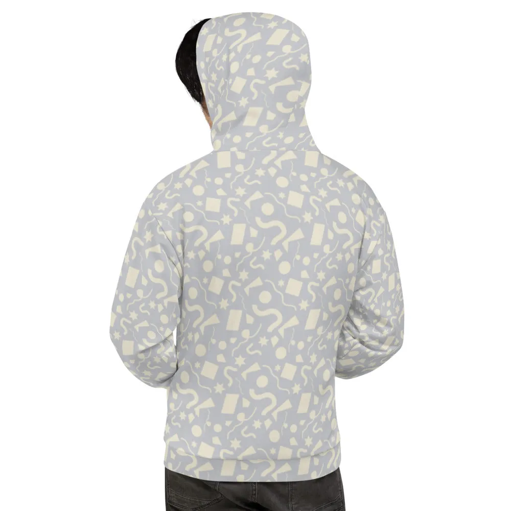 Unisex Hoodie, Silver Memphis