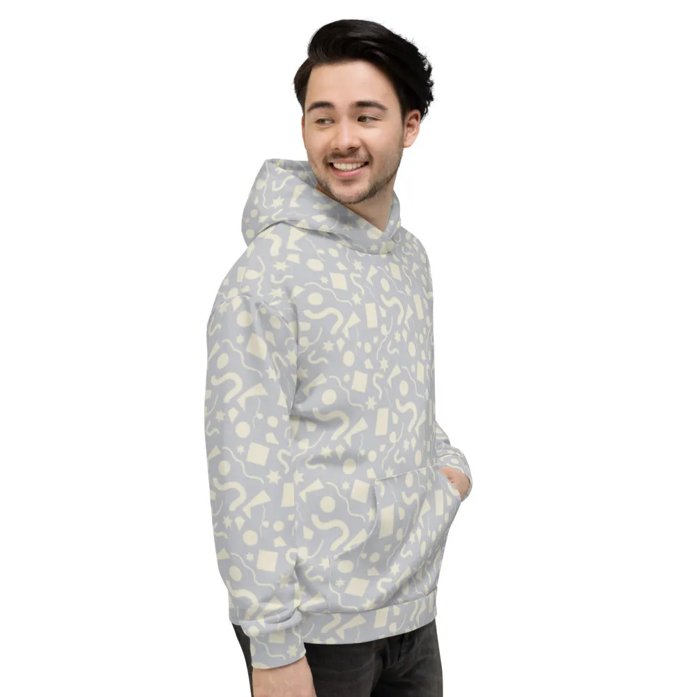 Unisex Hoodie, Silver Memphis