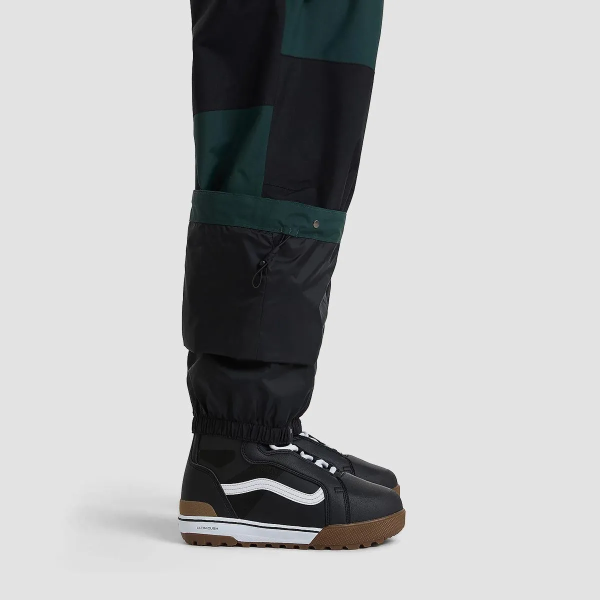 Vans MTE Hellbound Snow Pants Black/Green Gables