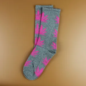 Weed Patterned Socks