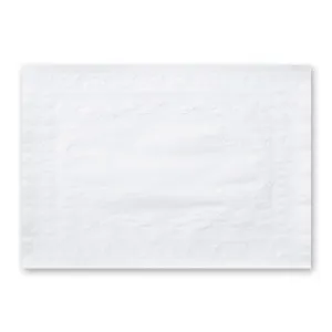 WHITE BOND EMBOSSED PLACEMAT 10" X 14" STRAIGHT EDGE 1000CT