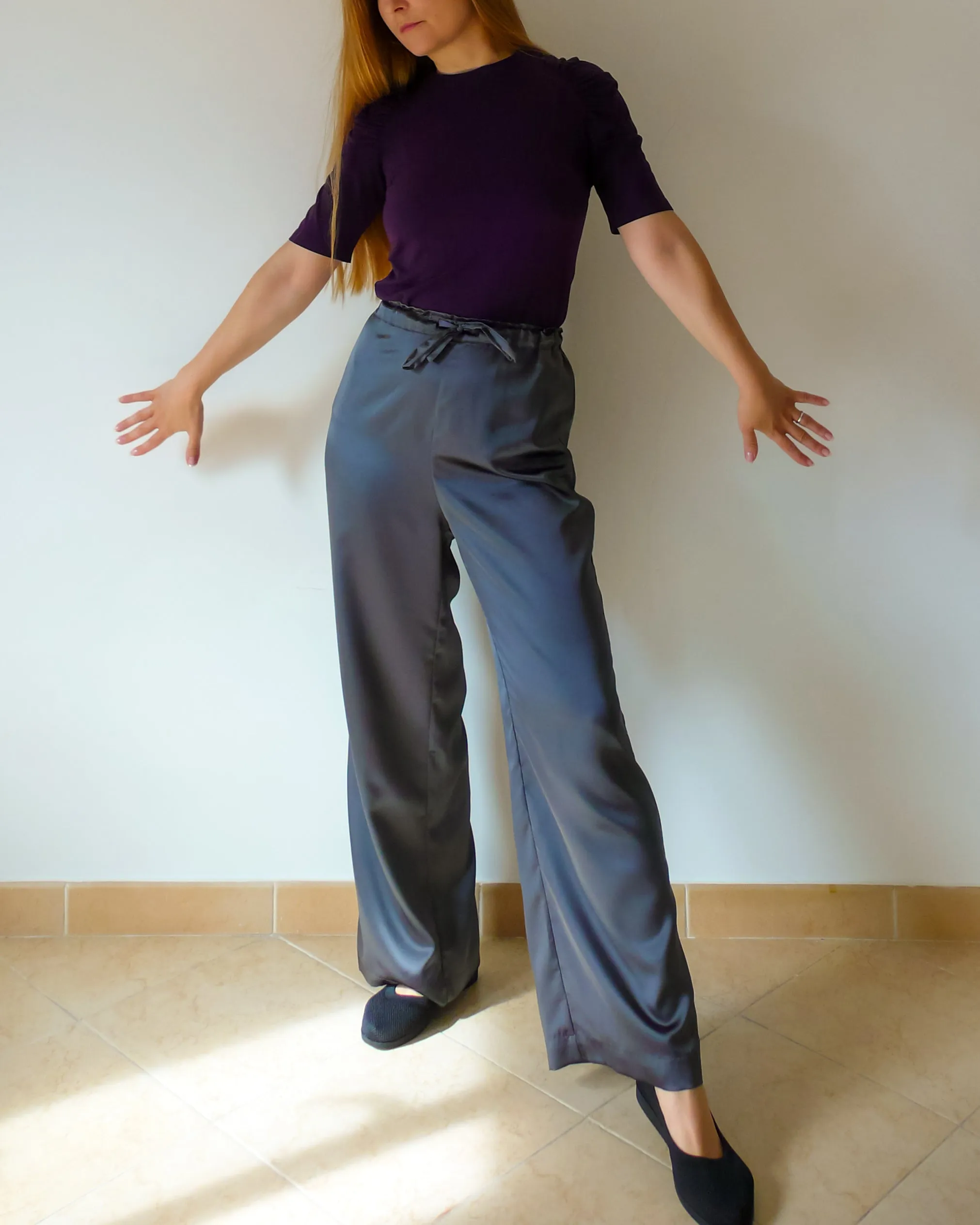 Wide Leg Pants Sewing Pattern N.87