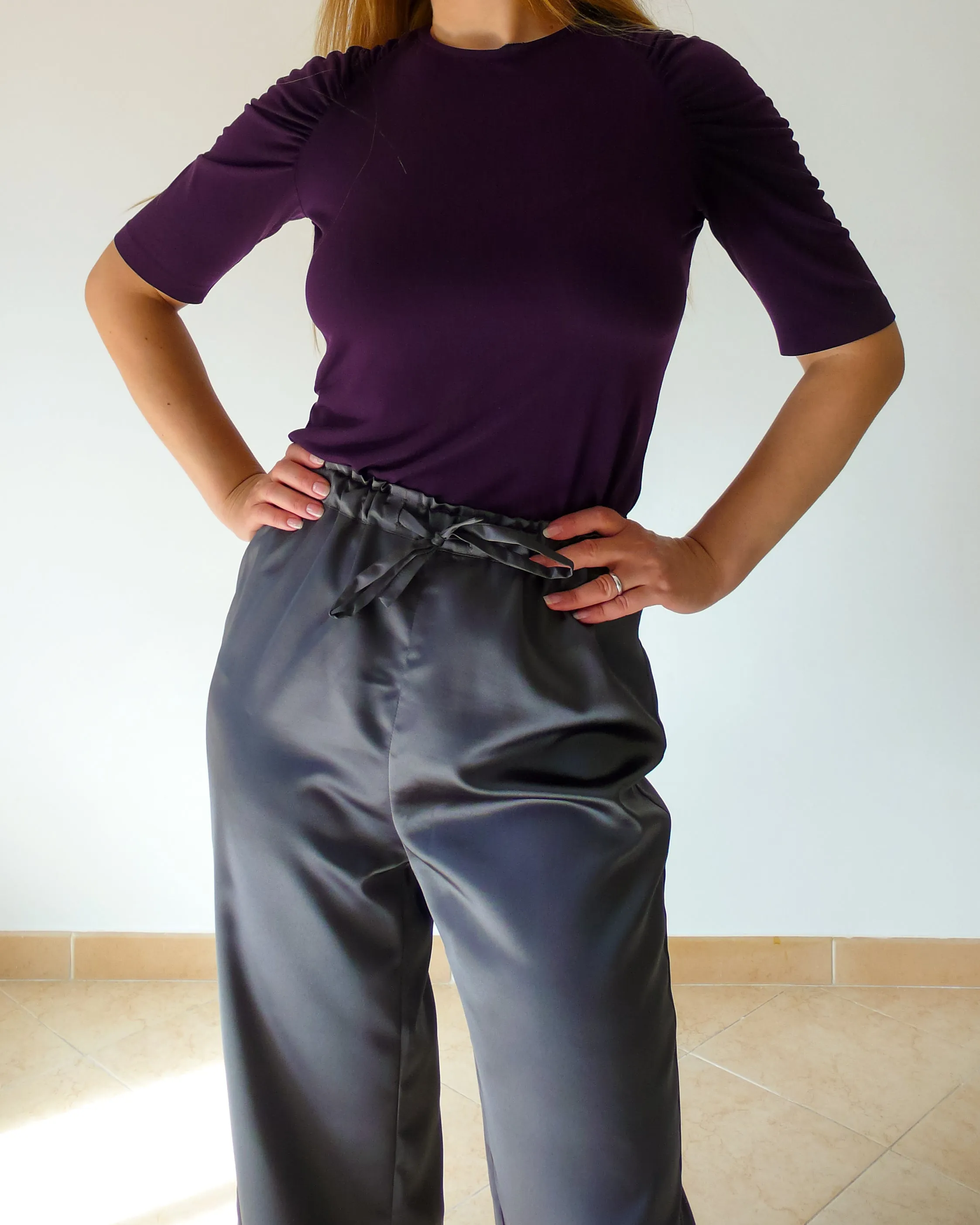 Wide Leg Pants Sewing Pattern N.87