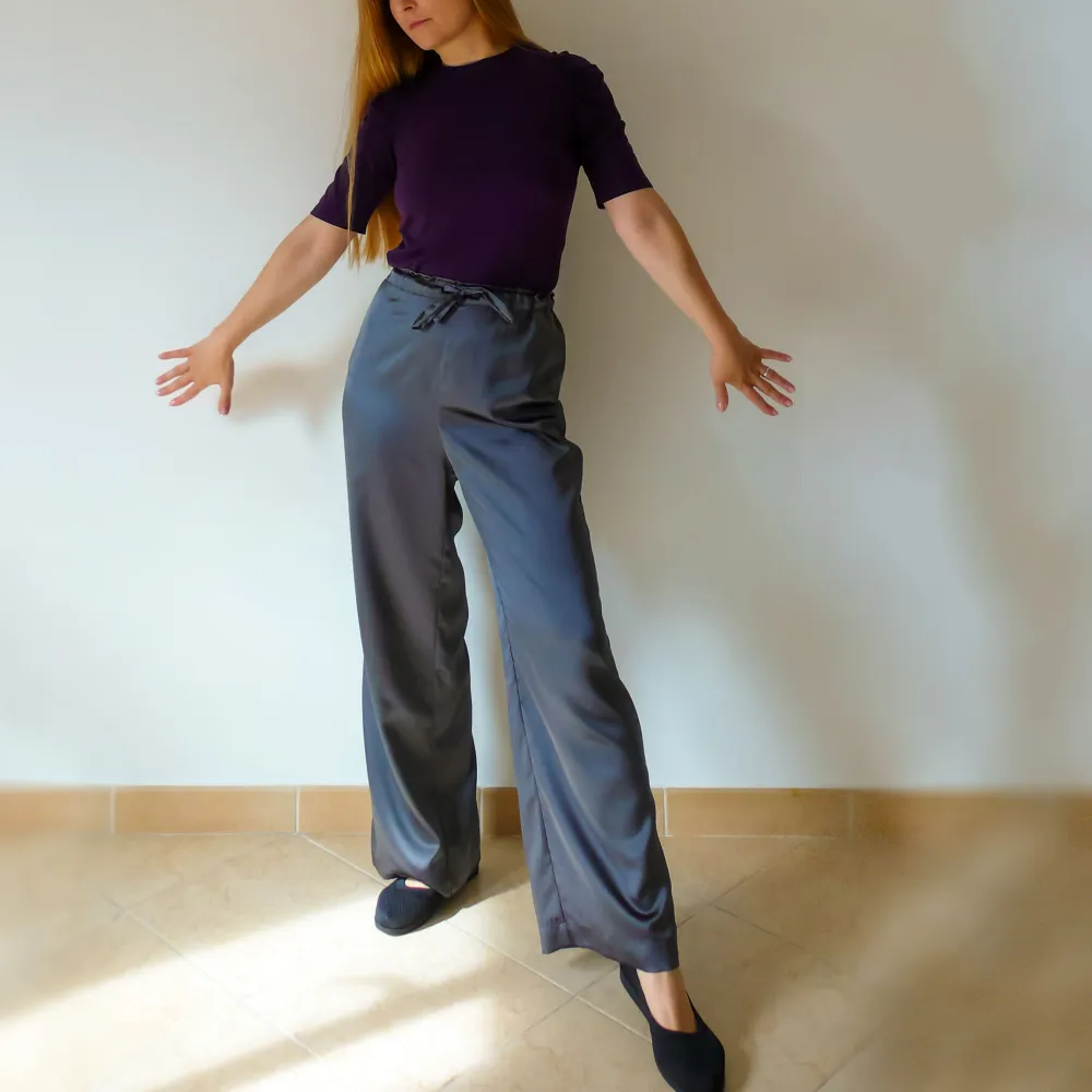 Wide Leg Pants Sewing Pattern N.87