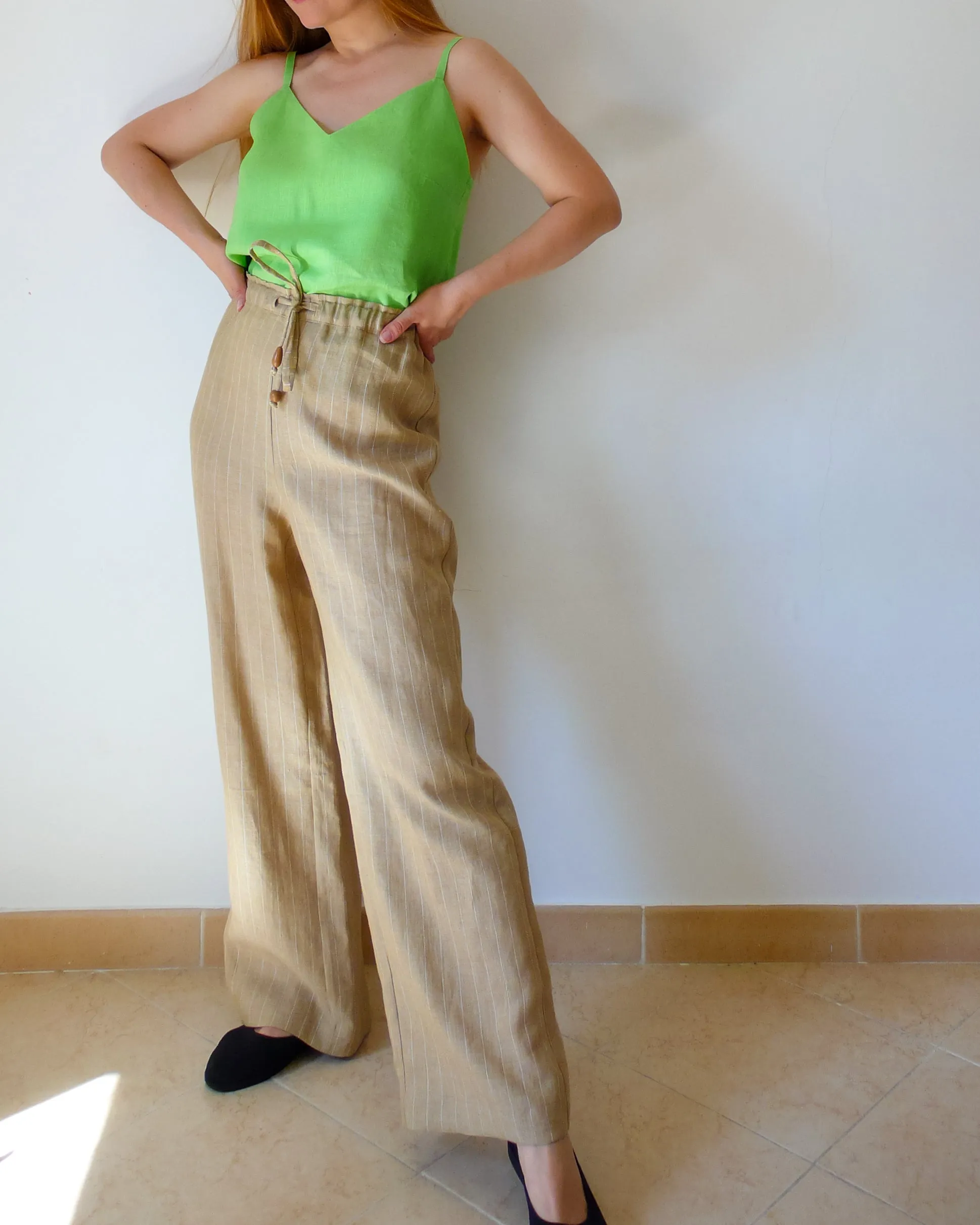 Wide Leg Pants Sewing Pattern N.87