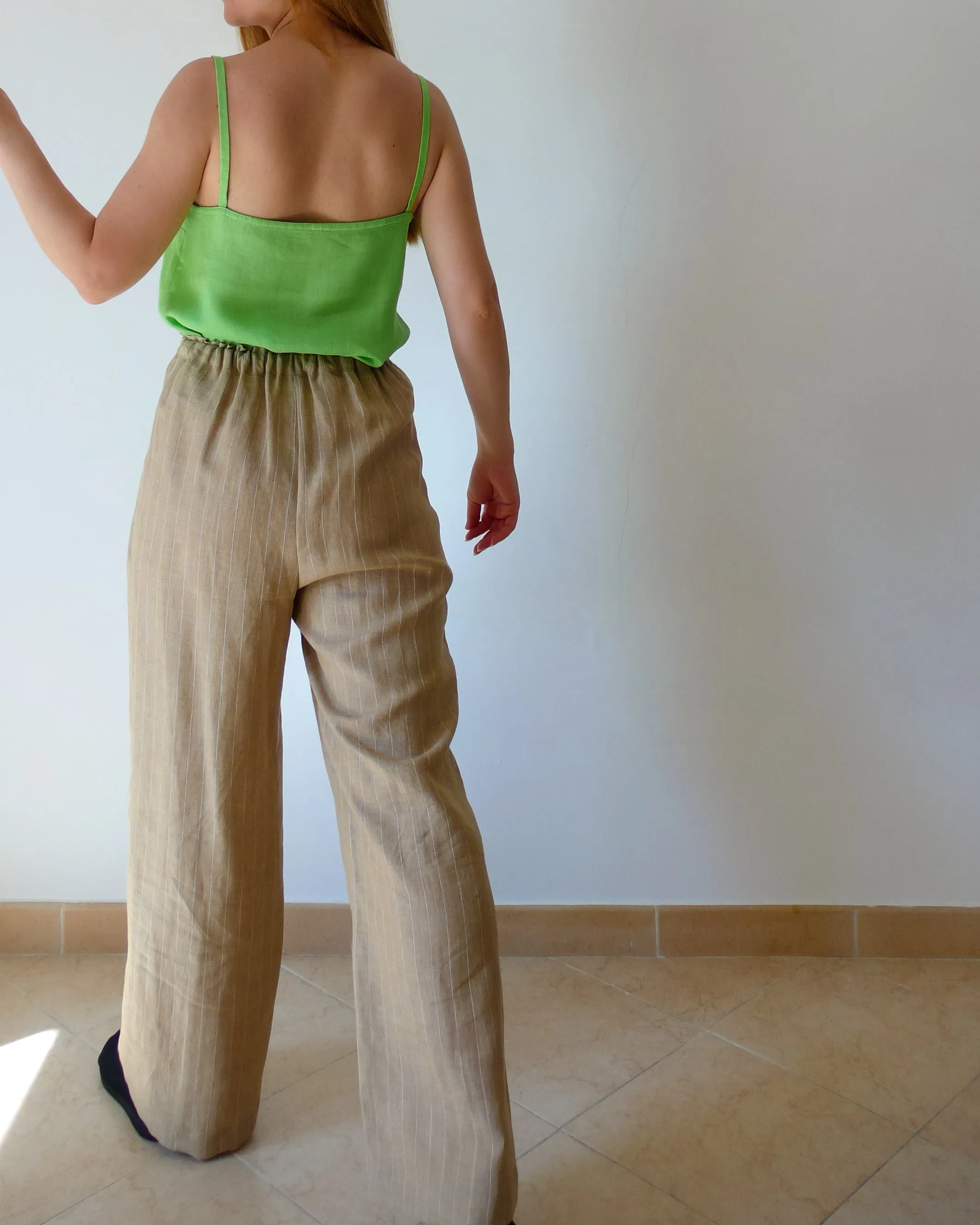 Wide Leg Pants Sewing Pattern N.87