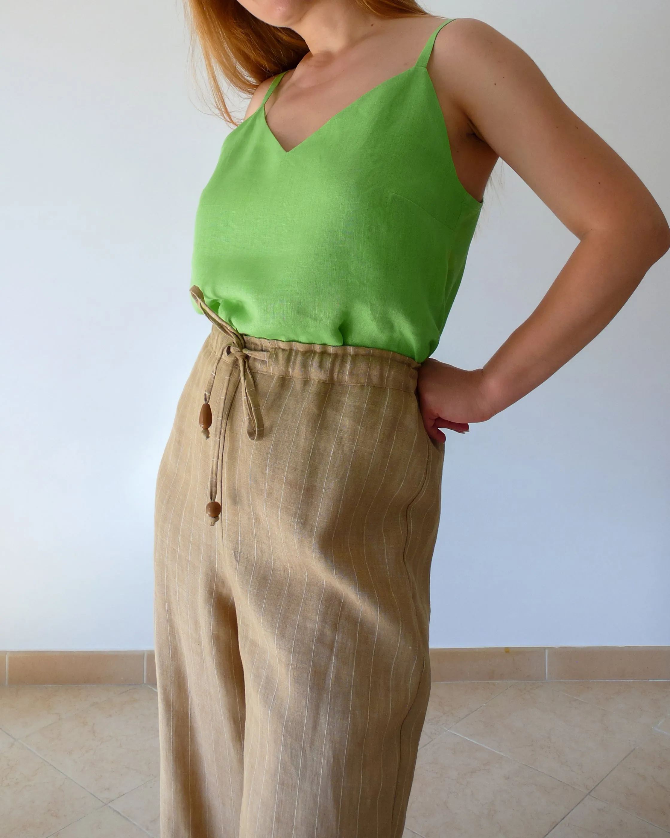 Wide Leg Pants Sewing Pattern N.87