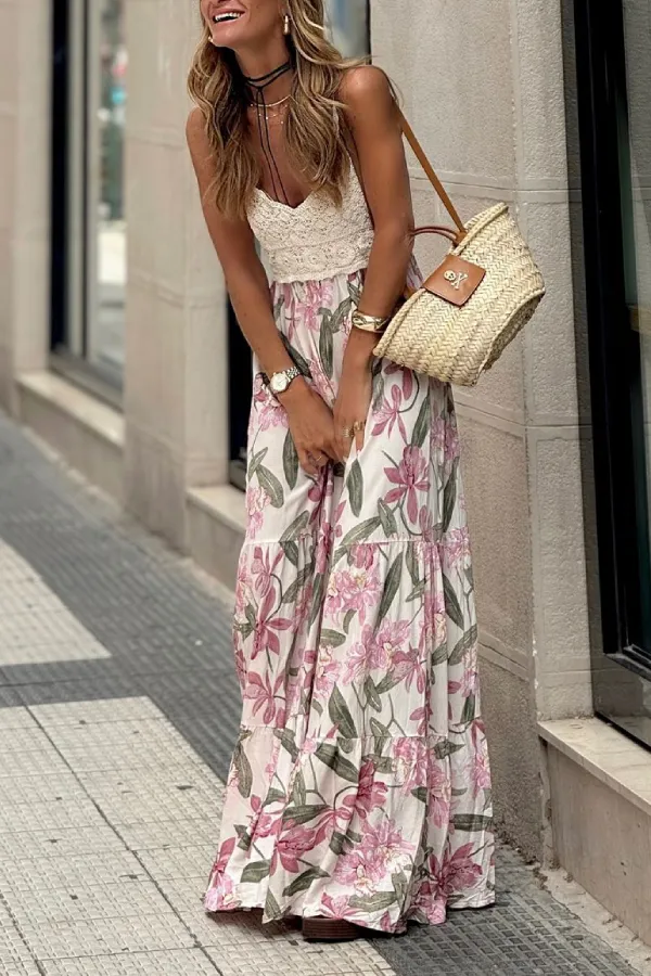 Women's Casual Printed Loose Skirt