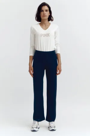 YESTERDAY VISCOSE KNIT TROUSER