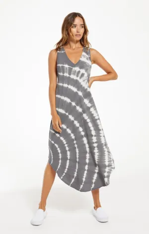 Z Supply Reverie Spiral Tie-Dye Dress