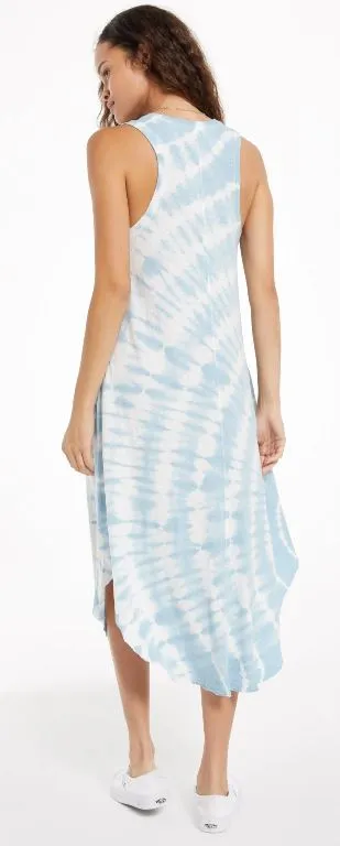 Z Supply Reverie Spiral Tie-Dye Dress