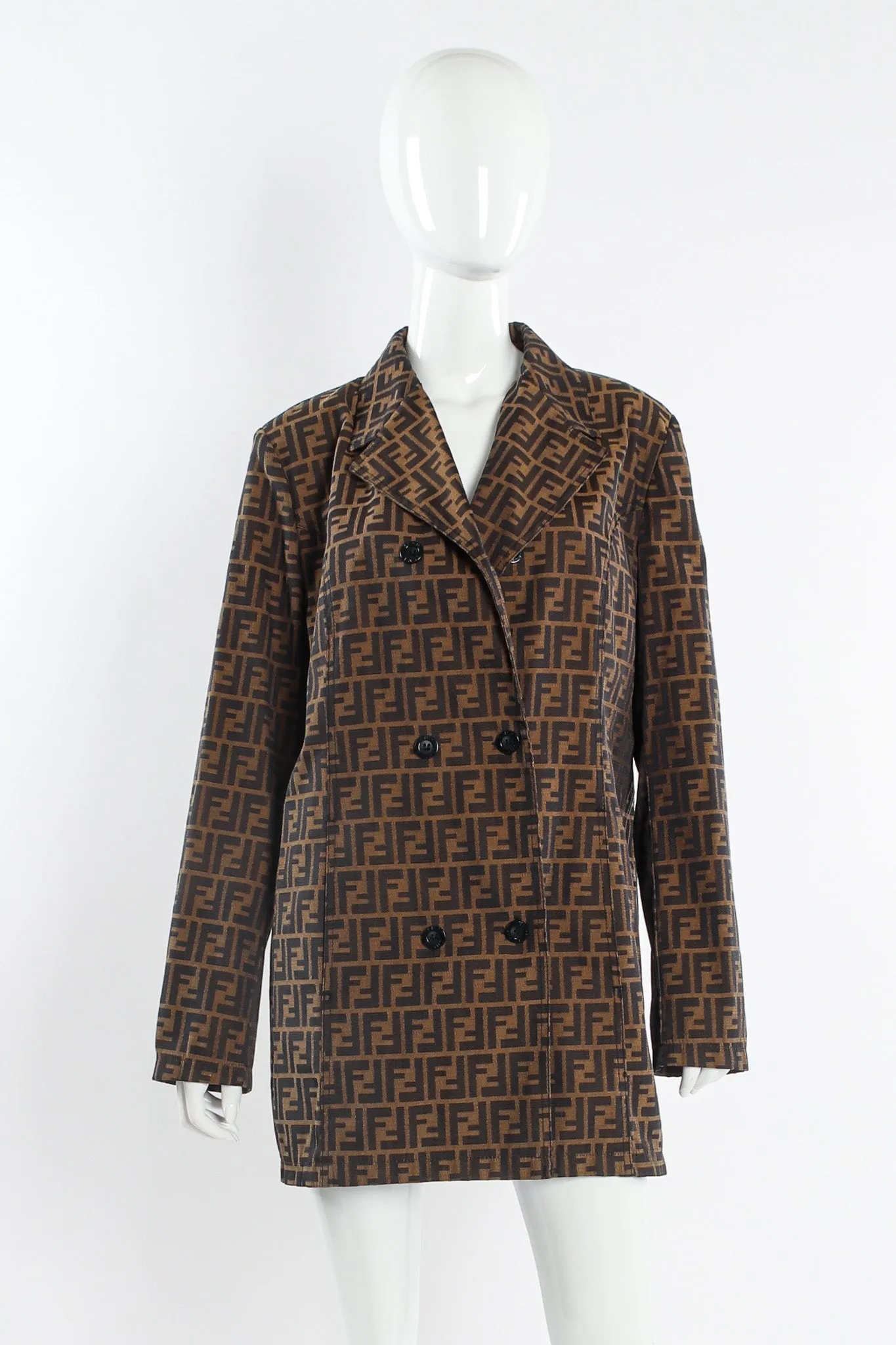 Zucca Monogram Logo Jacket