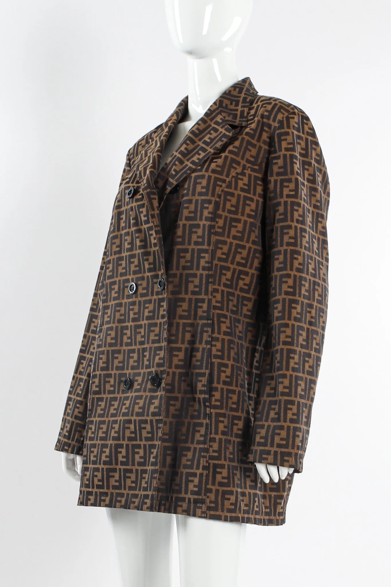 Zucca Monogram Logo Jacket