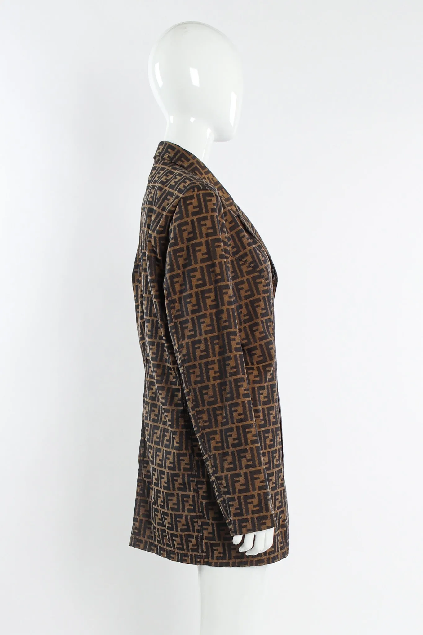 Zucca Monogram Logo Jacket