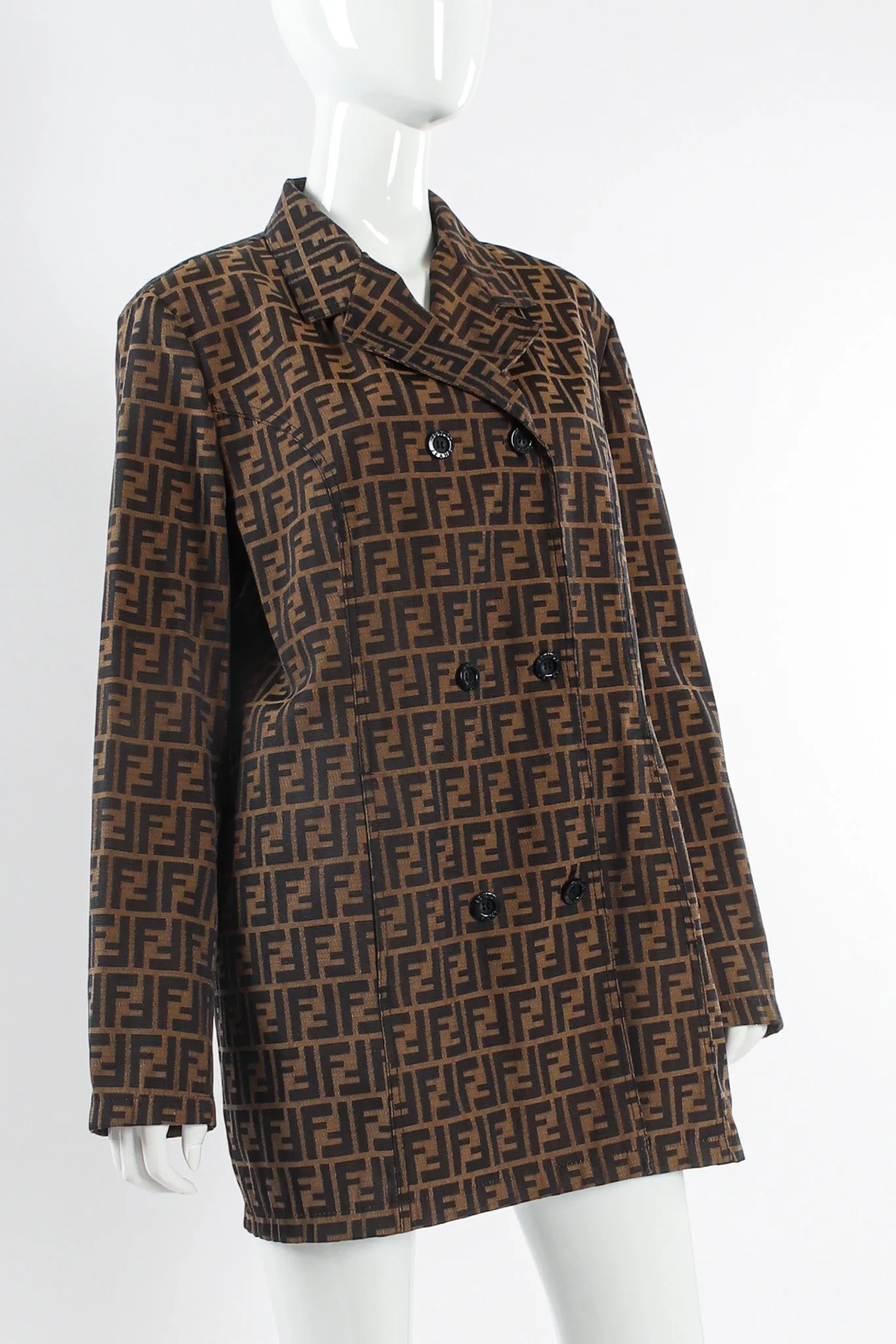 Zucca Monogram Logo Jacket